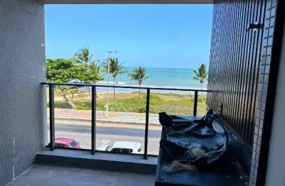 Apartamento beira mar , com vista definitiva  , 71m2  2 quartos sendo 1 suíte e 2 vagas de garagem privativas na praia de intermares