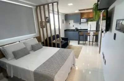 Flat mobiliado no jardim oceania residencial Caribbean blue