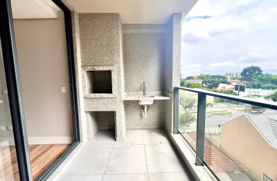 Apartamento face norte no bacacheri com churrasqueira e 2 vagas — vista incrível no 11º andar!