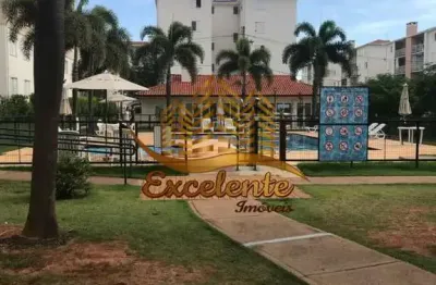 Apartamento com 3 quartos para alugar na Rua Nelson Pereira Bueno, Vila São Francisco, Hortolândia, 70 m2 por R$ 2.200