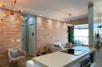 Apartamento na vila mascote com 67m² - 2 dormitórios, 1 suíte, varanda gourmet - 1 vaga