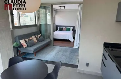 Apartamento com 1 dormitório à venda, 46 m² - Jardim América - São Paulo/SP