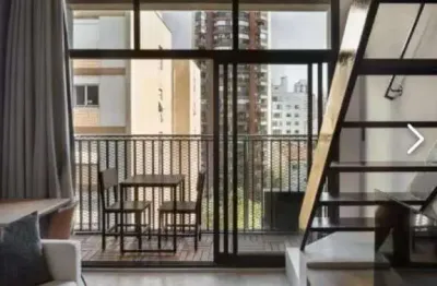 Apartamento com 1 dormitório, 32 m² - venda por r$ 600.000,00 ou aluguel por r$ 6.240,00 - pinheiros - são paulo/sp