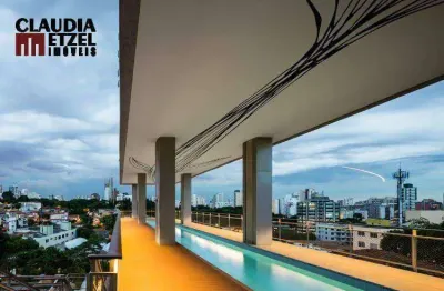 Apartamento com 1 dormitório para alugar, 132 m² por R$ 24.595/mês - Vila Madalena - São Paulo/SP