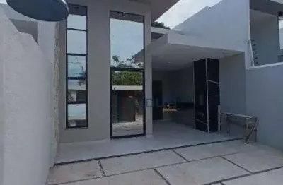Casa com 3 dormitórios à venda, 110 m² por r$ 450.000,00 - guaribas - eusébio/ce
