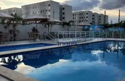 Apartamento com 2 dormitórios à venda, 42 m² por r$ 180.000,00 - parque dois irmãos - fortaleza/ce