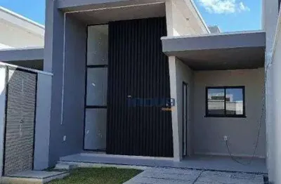 Casa com 3 dormitórios à venda, 90 m² por r$ 349.000 - encantada - eusébio/ce