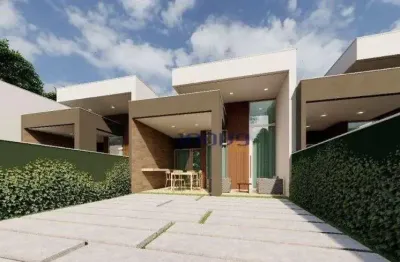 Casa com 3 dormitórios à venda, 88 m² por r$ 358.000,00 - jardim icaraí - caucaia/ce