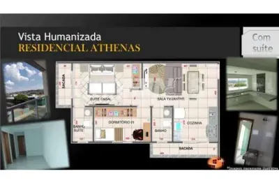 Apartamento com 2 quartos à venda no osvaldo rezende, uberlândia , 55 m2 por r$ 315.000