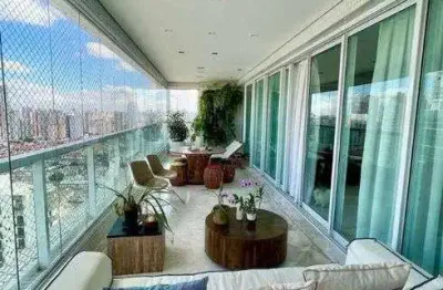 Apartamento com 4 dormitórios à venda, 425 m² por r$ 5.500.000,00 - tatuapé - são paulo/sp