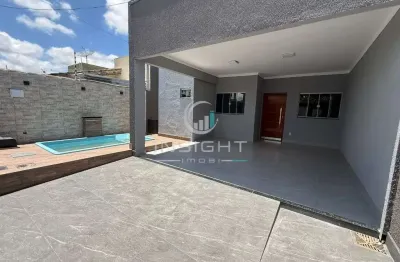 Casa com 3 quartos à venda no residencial cerejeiras, anápolis , 130 m2 por r$ 560.000