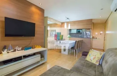 Apartamento no reserva dos lagos com 3 dorms, 1 suíte, 2 vagas