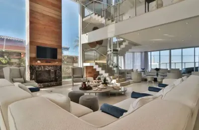 Casa com 5 quartos à venda no loteamento joão batista julião, guarujá  por r$ 10.900.000