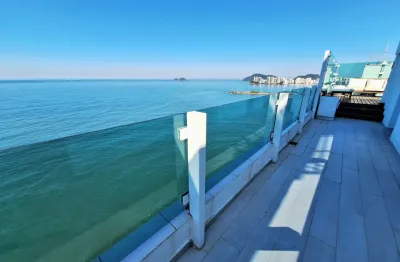 Cobertura com 3 suítes, lazer completo e vista divina para o mar