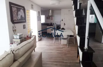 Casa em condomínio para venda em santo andré, vila valparaíso, 3 dormitórios, 1 suíte, 4 banheiros, 3 vagas