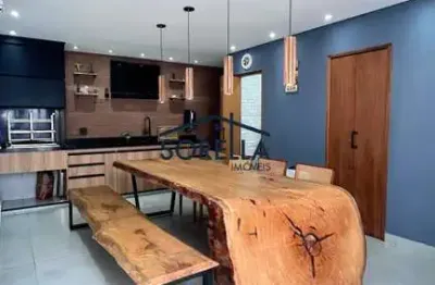 Casa para Venda em São Bernardo do Campo, Paulicéia, 2 dormitórios, 3 banheiros, 2 vagas