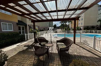 Apartamento semimobiliado com área de lazer completa em Novo Hamburgo - Industrial.