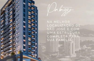 Apartamento com 2 quartos à venda na Rua das Camélias, 400, Kobrasol, São José