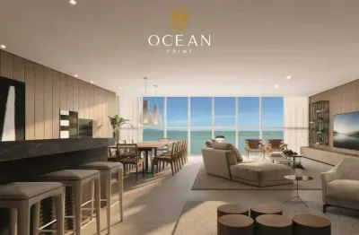 Apartamento à venda, 4 quartos, 4 suítes, 6 vagas, frente mar - balneário camboriú/sc