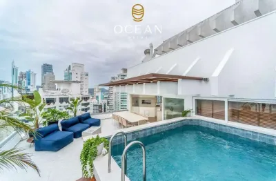 Cobertura duplex de luxo no theiss heim – frente mar na barra sul