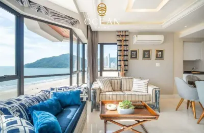 Apartamento à venda, 4 quartos, 4 suítes, 2 vagas, frente mar - balneário camboriú/sc