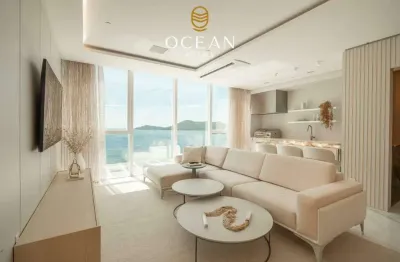 Apartamento no edifício boreal tower mobiliado - frente mar em balneário camboriú