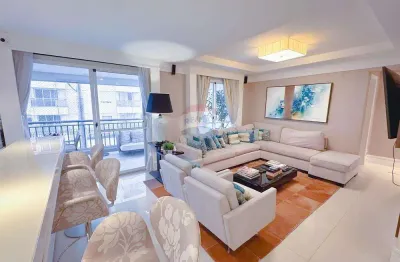 Apartamento à venda com 3 quartos, 5 banheiros e varanda gourmet no condomínio maison mont blanc – alphaville/sp