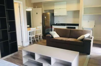 Apartamento para locação mobiliado com 01 dormitório no trix tamboré - santana de parnaíba - sp