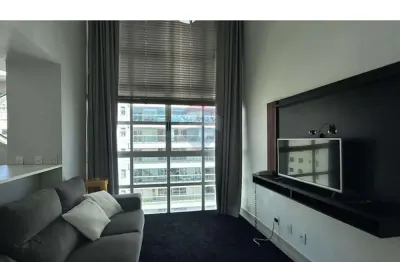 Apartamento duplex para locação no condomínio loft - alphaville sp