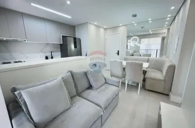 Apartamento reformado e mobiliado à venda com 2 dormitórios, 52m² no Condomínio Ápice Park – Alphaville Barueri/SP