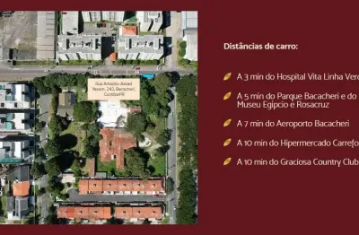 Oká bacacheri - casa 3 dormitórios em condomínio -  bairro bacacheri