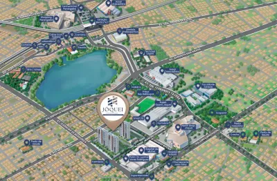 Oportunidade única! apartamento 2 quartos com varanda e lazer de resort urbano no jóquei - fortaleza.