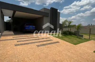 Casa à venda em bonfim paulista, 3 suítes, condomínio fechado