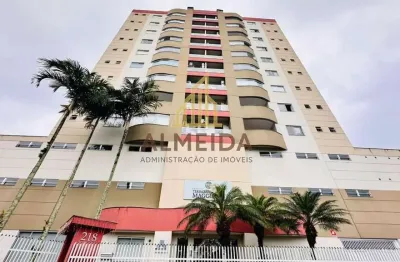 Apartamento para locação em blumenau, centro, 2 dormitórios, 1 suíte, 2 banheiros, 1 vaga