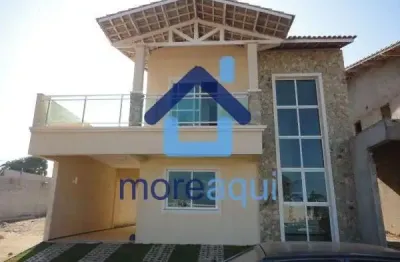 Casa em condomínio fechado com 3 quartos à venda na manoel mavignier, 3477, cararu, eusébio por r$ 860.000