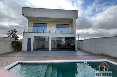 Casa com 4 quartos à venda na Estrada Oscar Vieira da Costa Júnior, 111, Cajueiros (Itaipuaçu), Maricá