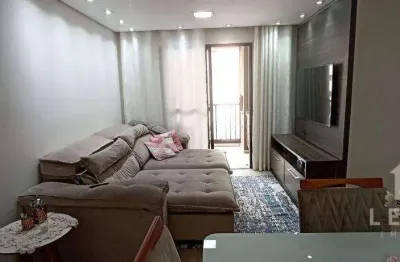 Apartamento com 3 dormitórios à venda, 75 m² por R$ 750.000,00 - Interlagos - São Paulo/SP