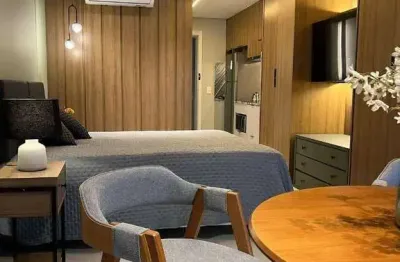 Studio com 1 dormitório para alugar, 25 m² por r$ 5.050/mês - jardim das acácias - são paulo/sp