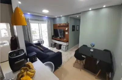 Apartamento de 57m² com 2 dormitórios e 1 vaga no Bairro Lauzane Paulista