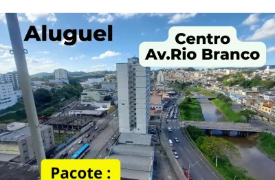 Alugo ótimo apartamento de 2 quartos em  plena avenida  rio branco no centro de juiz de fora