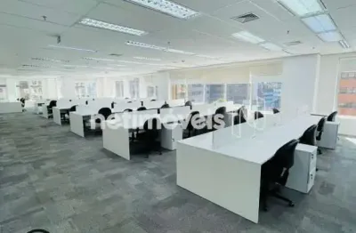 Locação/chácara santo antônio: andar comercial 100% mobiliado