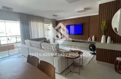 Porteira fechada! apartamento de 113m² c/ 3 suítes - setor oeste