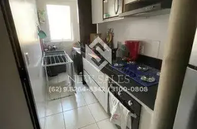 Porteira fechada !  apartamento 2 quartos 1 suíte - setor faicalville