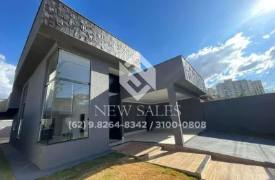 Excelente casa com 3 suítes plenas, no setor goiânia 2