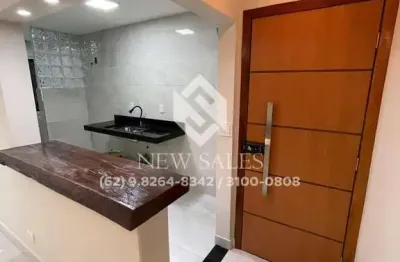 Apartamento todo reformado c/ 2 quartos - setor nova suíça