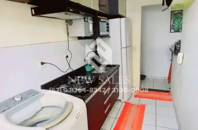 Apartamento mobilhado 2 quartos 50 mts setor jardim bela vista