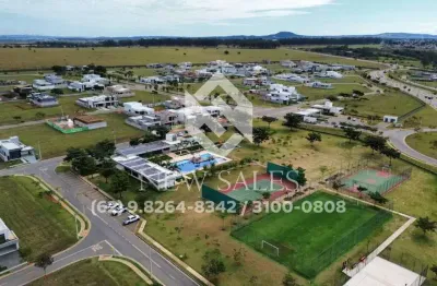 Terreno em condomínio fechado à venda na Alameda Bulgária, 32, Terras Alpha Residencial 2, Senador Canedo