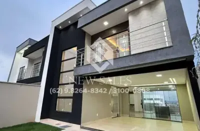 Sobrado 250m² construído - 3 suítes - piscina - setor gentil meireles