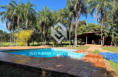 Chácara com 5 quartos, piscina 25.000 m² proximo aparecida zona rural