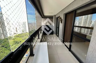Apartamento em frente ao parque flamboyant c/ 3 suítes, 2 vagas